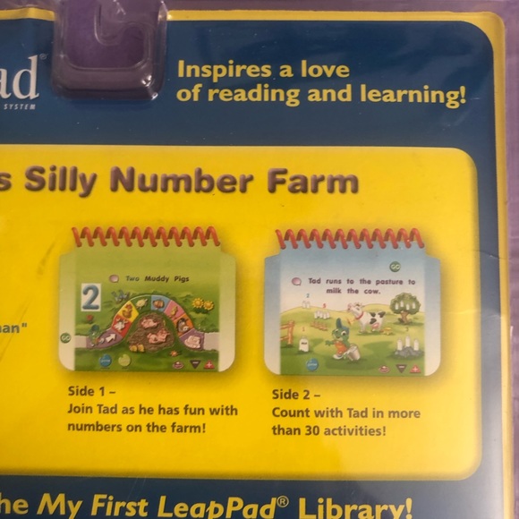 Leap frog leap pad child’s math activity. New and sealed - Picture 8 of 11
